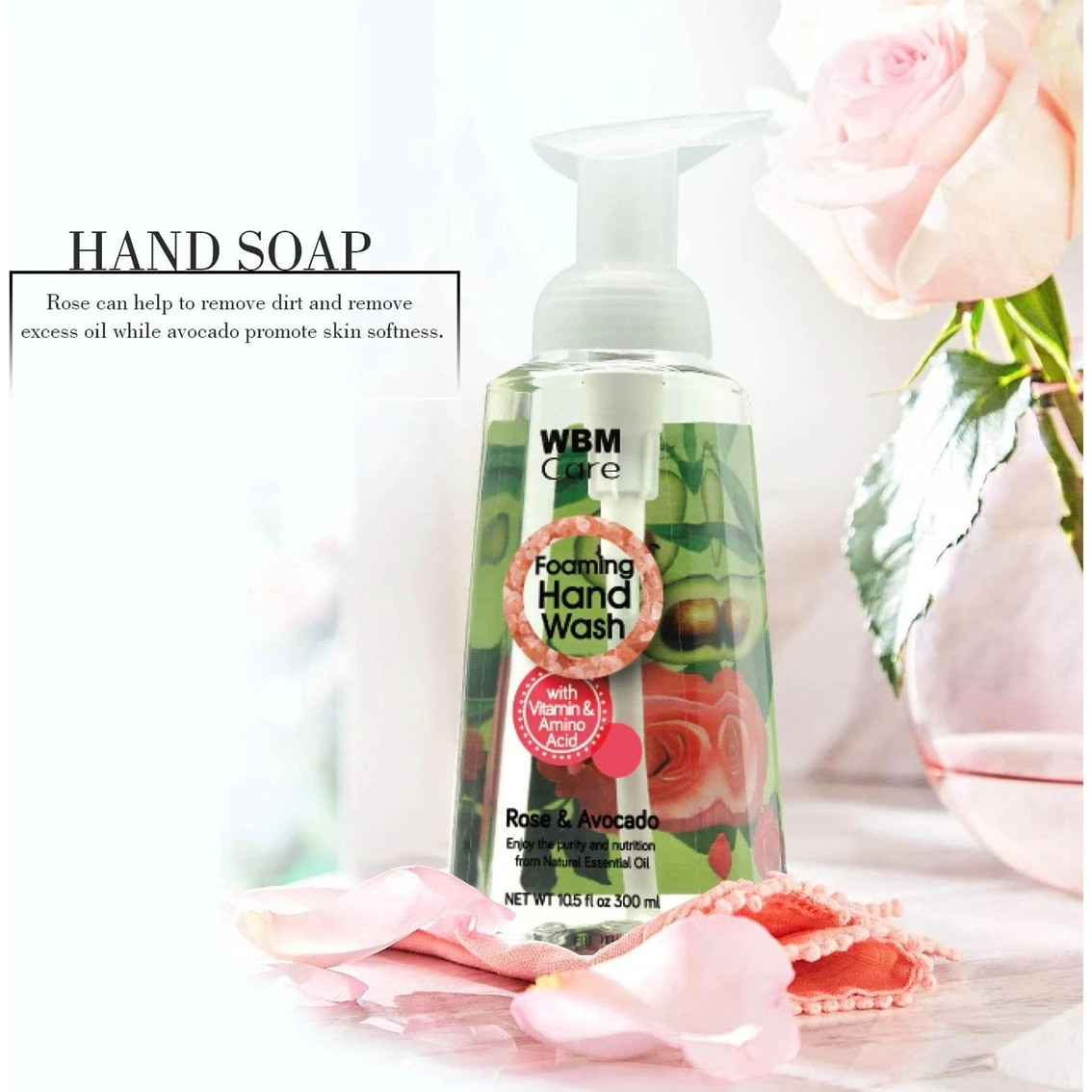 Coupon ???? WBM Care Rose And Avacado Foaming Hand Soap 3 Pk. ???? 4 Coupon ???? WBM Care Rose And Avacado Foaming Hand Soap 3 Pk. ???? - Image 4