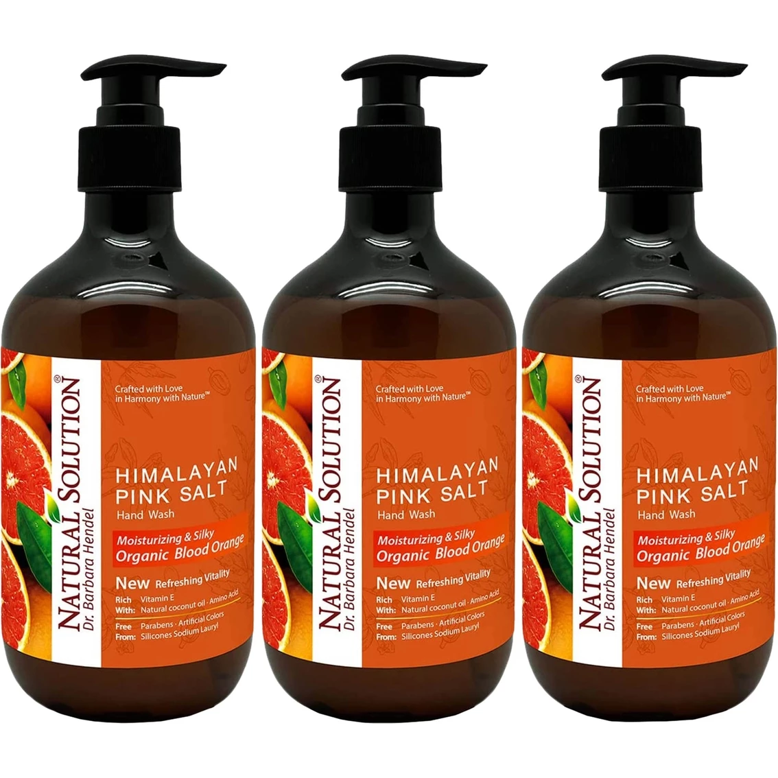 Best Pirce ???? Natural Solution Himalayan Pink Salt Liquid Hand Soap With Blood Orange 3 Pk. ✔️ 1 Best Pirce ???? Natural Solution Himalayan Pink Salt Liquid Hand Soap With Blood Orange 3 Pk. ✔️