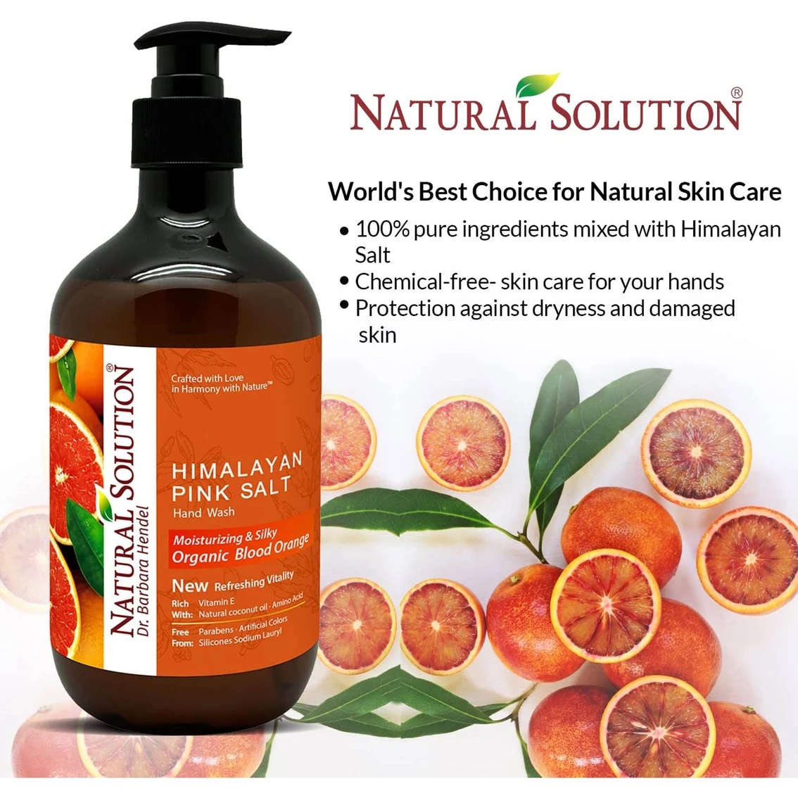 Best Pirce ???? Natural Solution Himalayan Pink Salt Liquid Hand Soap With Blood Orange 3 Pk. ✔️ 2 Best Pirce ???? Natural Solution Himalayan Pink Salt Liquid Hand Soap With Blood Orange 3 Pk. ✔️ - Image 2