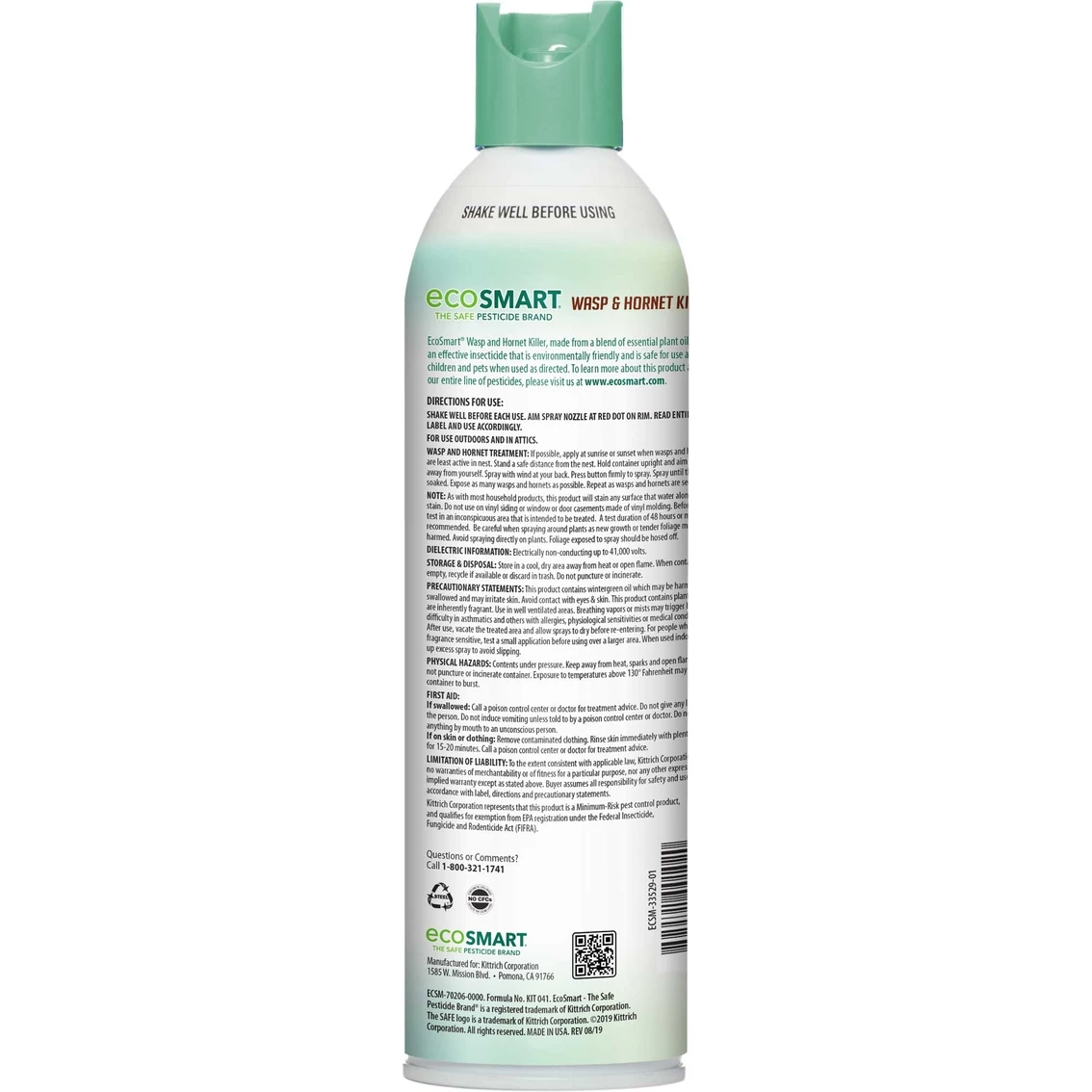 Wholesale ???? Eco Smart EcoSmart Wasp And Hornet Aerosol Spray 14 Oz., 2 Pk. ???? 2 Wholesale ???? Eco Smart EcoSmart Wasp And Hornet Aerosol Spray 14 Oz., 2 Pk. ???? - Image 2