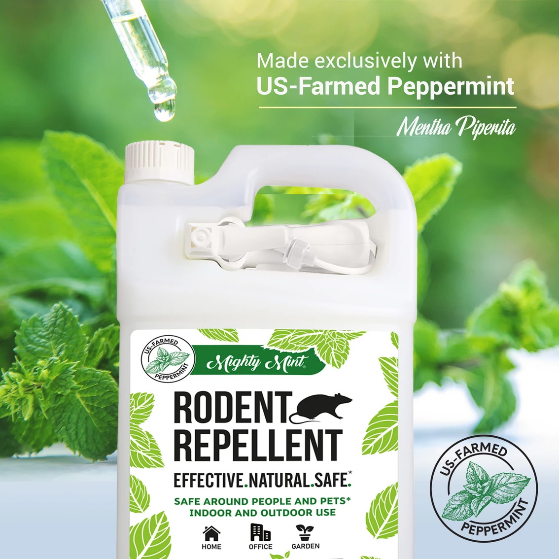 Hot Sale ???? Pure Origins Mighty Mint Rodent Repellent Natural Peppermint Spray 128 Oz. ???? 3 Hot Sale ???? Pure Origins Mighty Mint Rodent Repellent Natural Peppermint Spray 128 Oz. ???? - Image 3