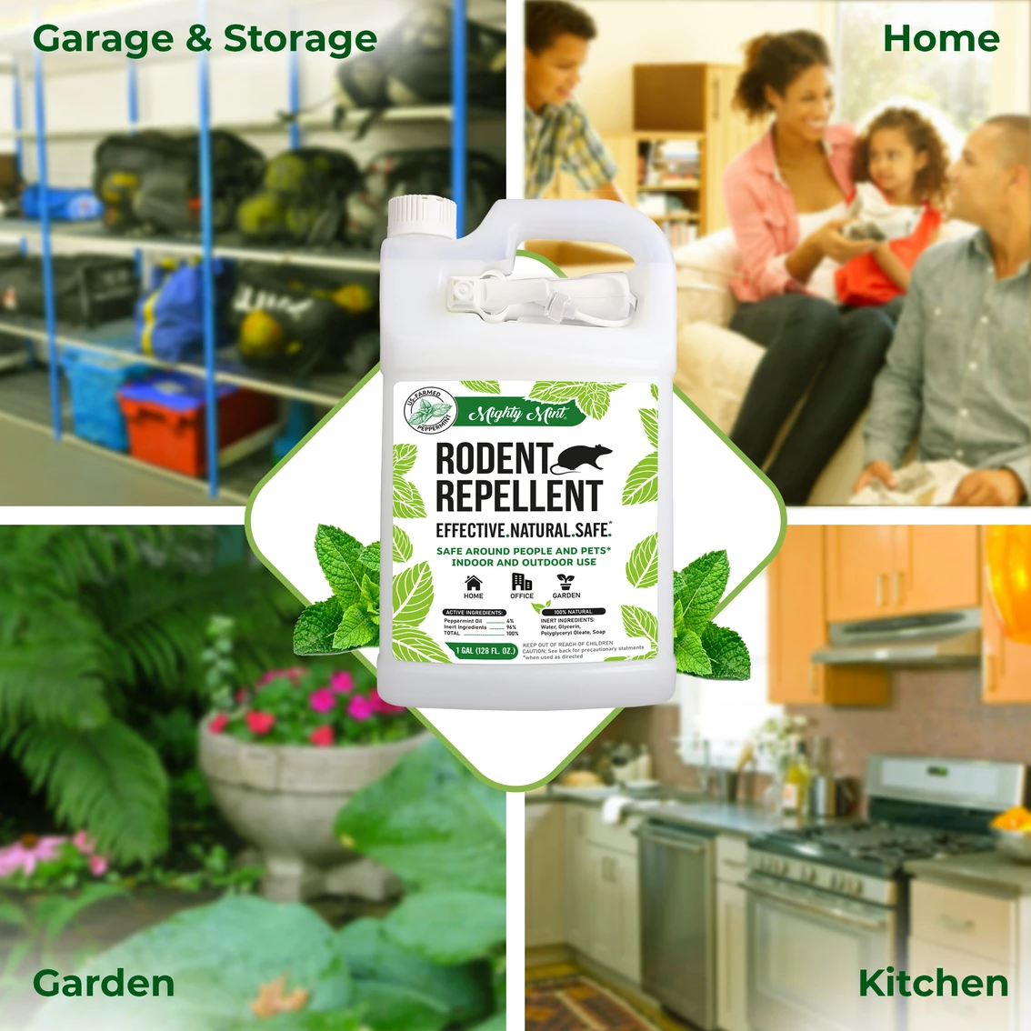 Hot Sale ???? Pure Origins Mighty Mint Rodent Repellent Natural Peppermint Spray 128 Oz. ???? 4 Hot Sale ???? Pure Origins Mighty Mint Rodent Repellent Natural Peppermint Spray 128 Oz. ???? - Image 4