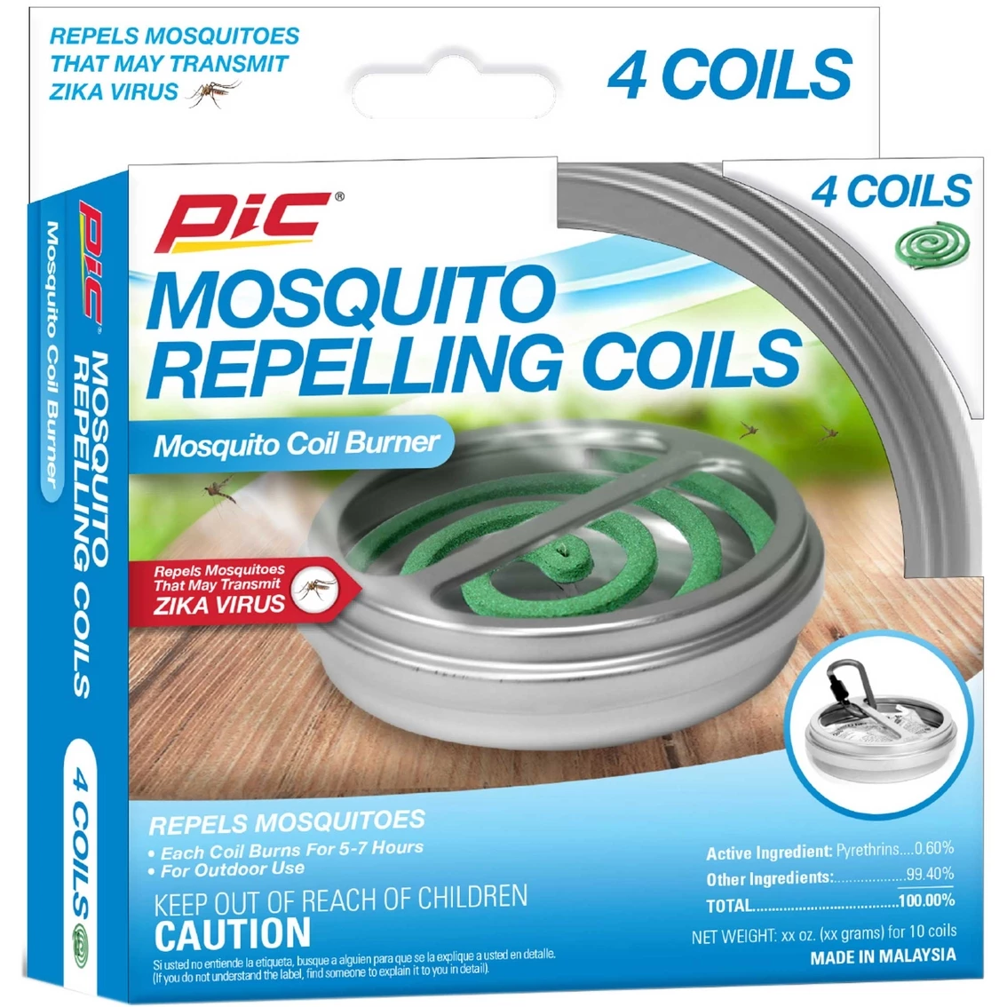 Best Pirce ✔️ Pic Mosquito Repelling Coils With Metal Burner And Carabiner 4 Pk. ⭐ 1 Best Pirce ✔️ Pic Mosquito Repelling Coils With Metal Burner And Carabiner 4 Pk. ⭐