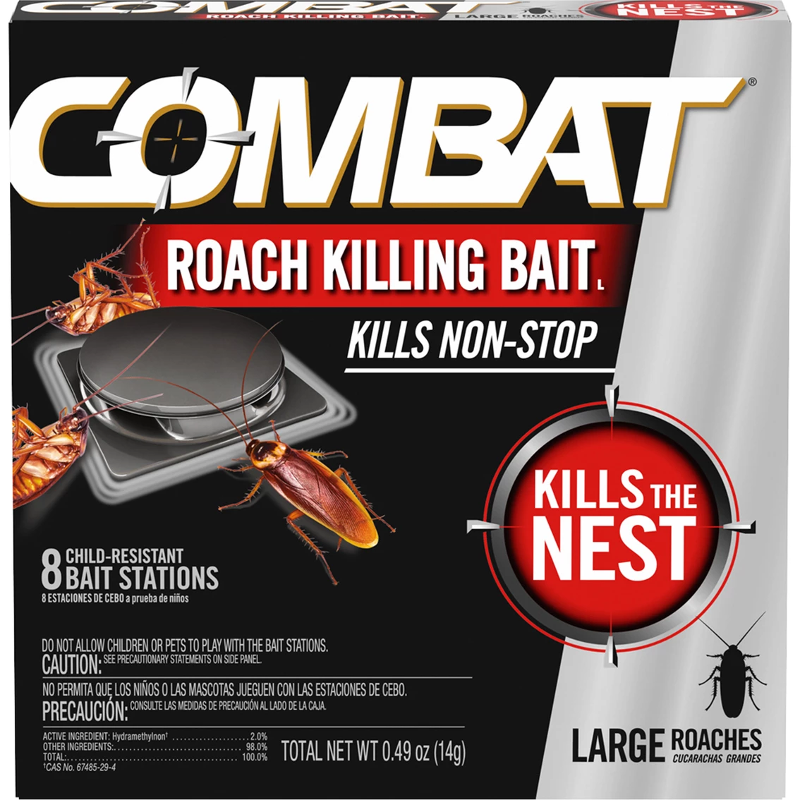 Best deal ???? Combat Large Roaches Roach Killing Bait Station 8 Ct. ✨ 1 Best deal ???? Combat Large Roaches Roach Killing Bait Station 8 Ct. ✨