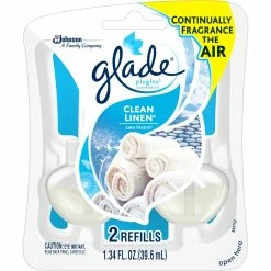 Best Sale ???? Glade PlugIns Clean Linen Scented Oil Air Freshener Refill 2 Pk. ????