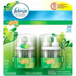Discount ❤️ Febreze NOTICEables Gain Original Dual Oil Refill Air Freshener 2 Pk. ????