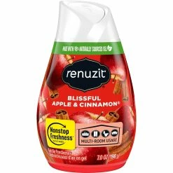 New ???? Renuzit Blissful Apple And Cinnamon Adjustable Cone Air Freshener 7 Oz. ????