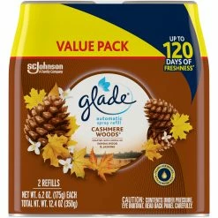 Best deal ???? Glade Cashmere Woods Automatic Spray Air Freshener Refill 2 Pk. ????