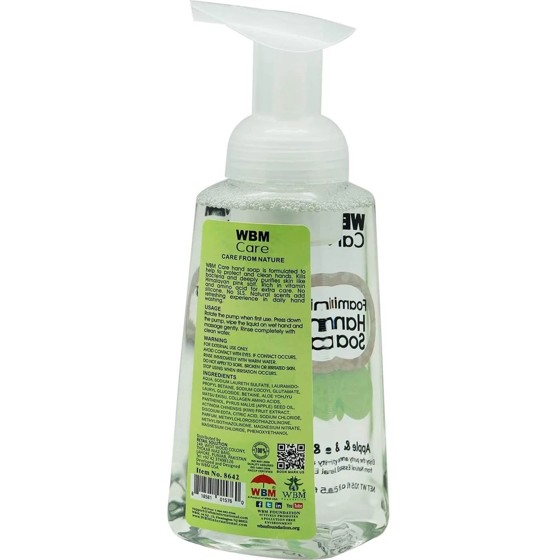 Brand new ???? WBM Care Apple And Kiwi Foaming Hand Soap 3 Pk. ???? 4 Brand new ???? WBM Care Apple And Kiwi Foaming Hand Soap 3 Pk. ???? - Image 4