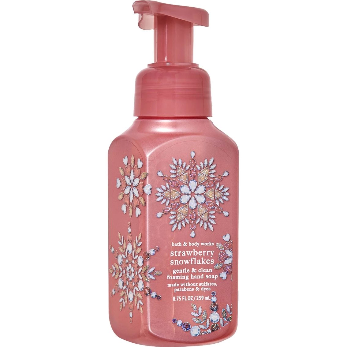 Cheap ⭐ Bath & Body Works Snow Beautiful Decor Foaming Soap Strawberry Snowflakes ???? 1 Cheap ⭐ Bath & Body Works Snow Beautiful Decor Foaming Soap Strawberry Snowflakes ????